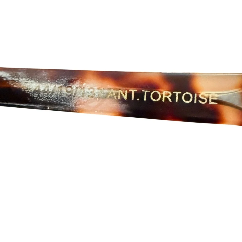 Hemingway Round Antique Tortoise Eyeglasses Frames 44/19/137‎ Mens Womens